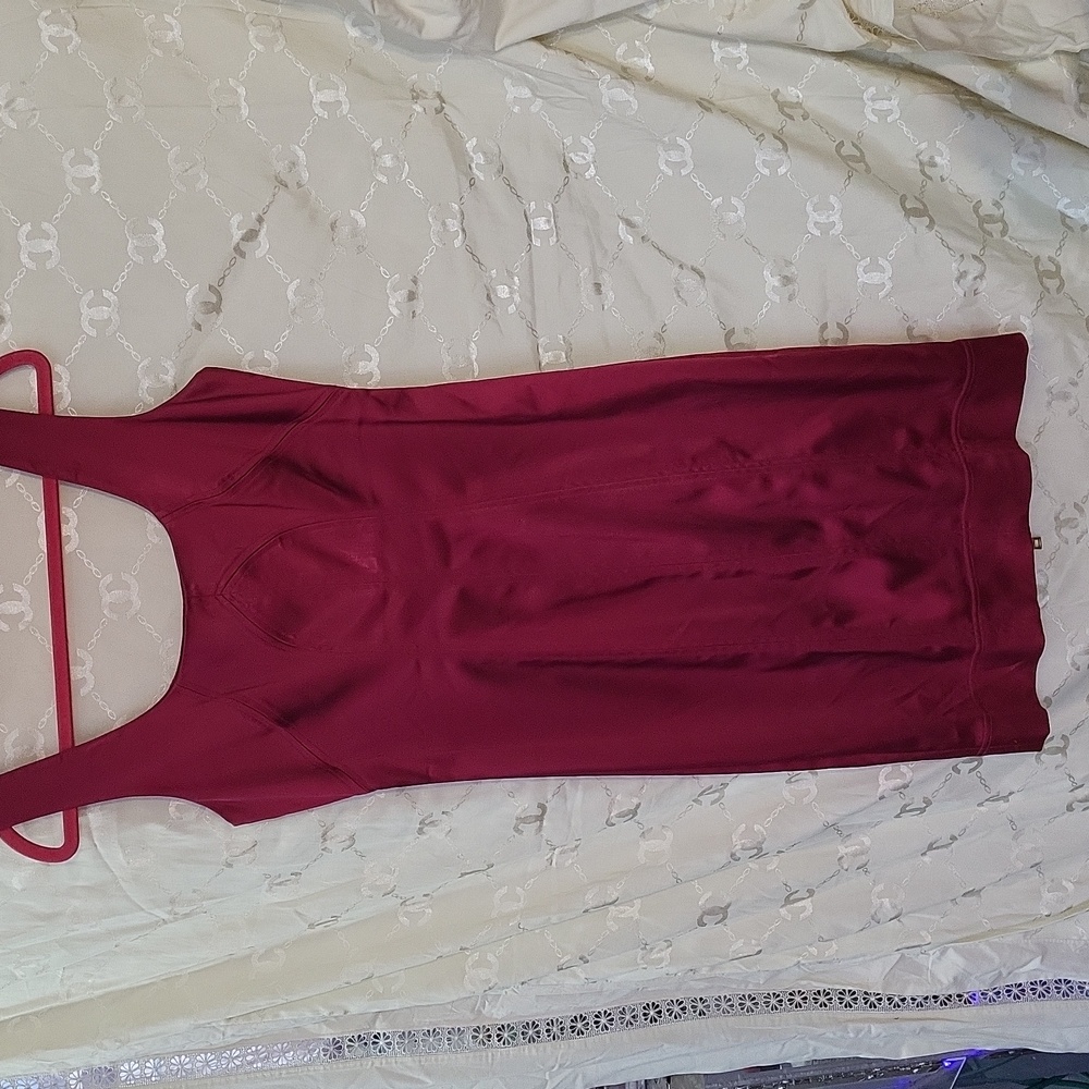 MARC NEW YORK, ANDREW MARC. Bright red woman dress pit to pit 18 in. Size L.
